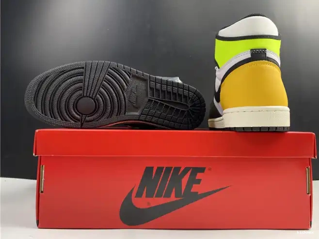 Rep 'VOLT 1 OG GOLD' JORDAN RETRO AIR 555088-118 HIGH 0325